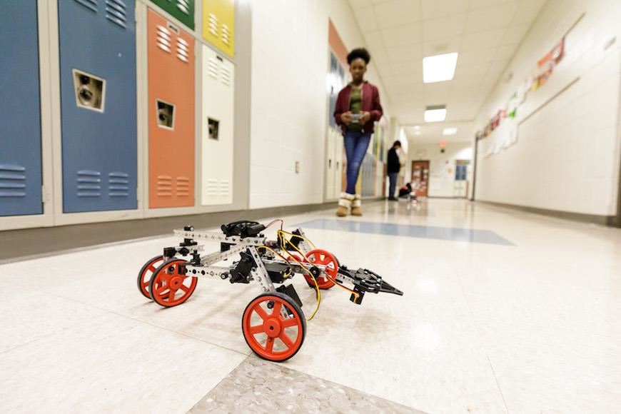 Reedy Creek Magnet Middle robot 