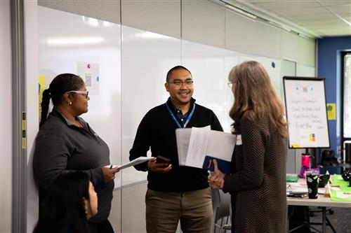WCPSS Employees participating in professional development