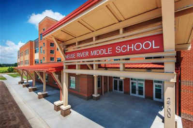 Photo of Neuse River Middle School.