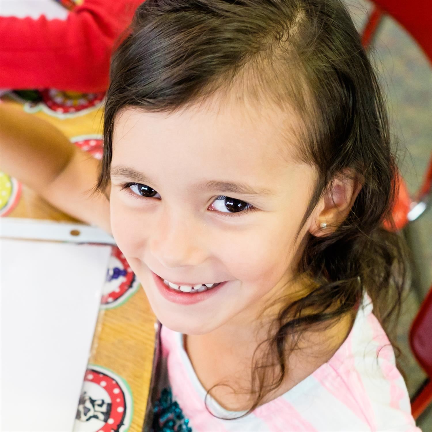  girl smiling