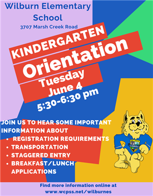 Kindergarten Orientation