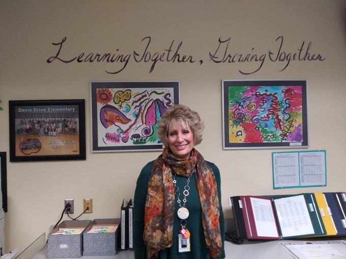 Susan McDermott of Davis Drive Elementary Susan McDermott of Davis Drive Elementary