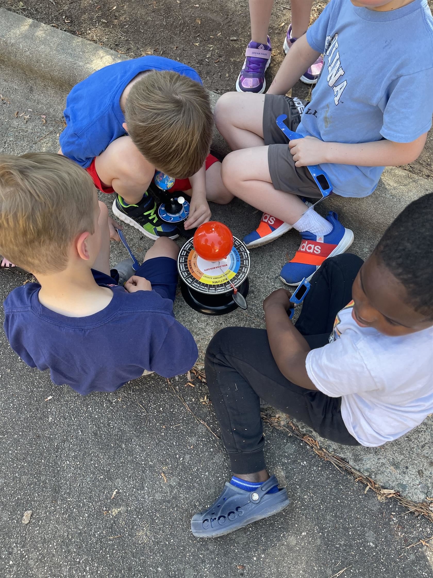 1st grade students