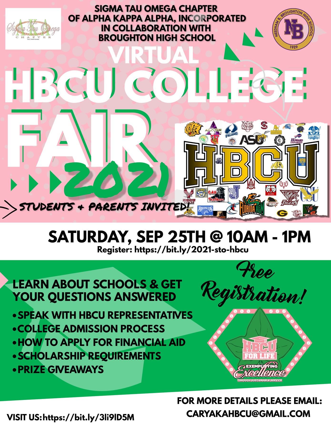Virtual HBCU College Fair 2021 Virtual HBCU College Fair 2021