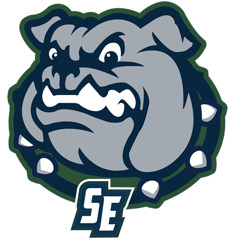 Picture of School Mascot 2023. A bulldog cartoon image. 