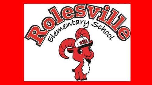Photo of Rolesville Elementary School's ram logo