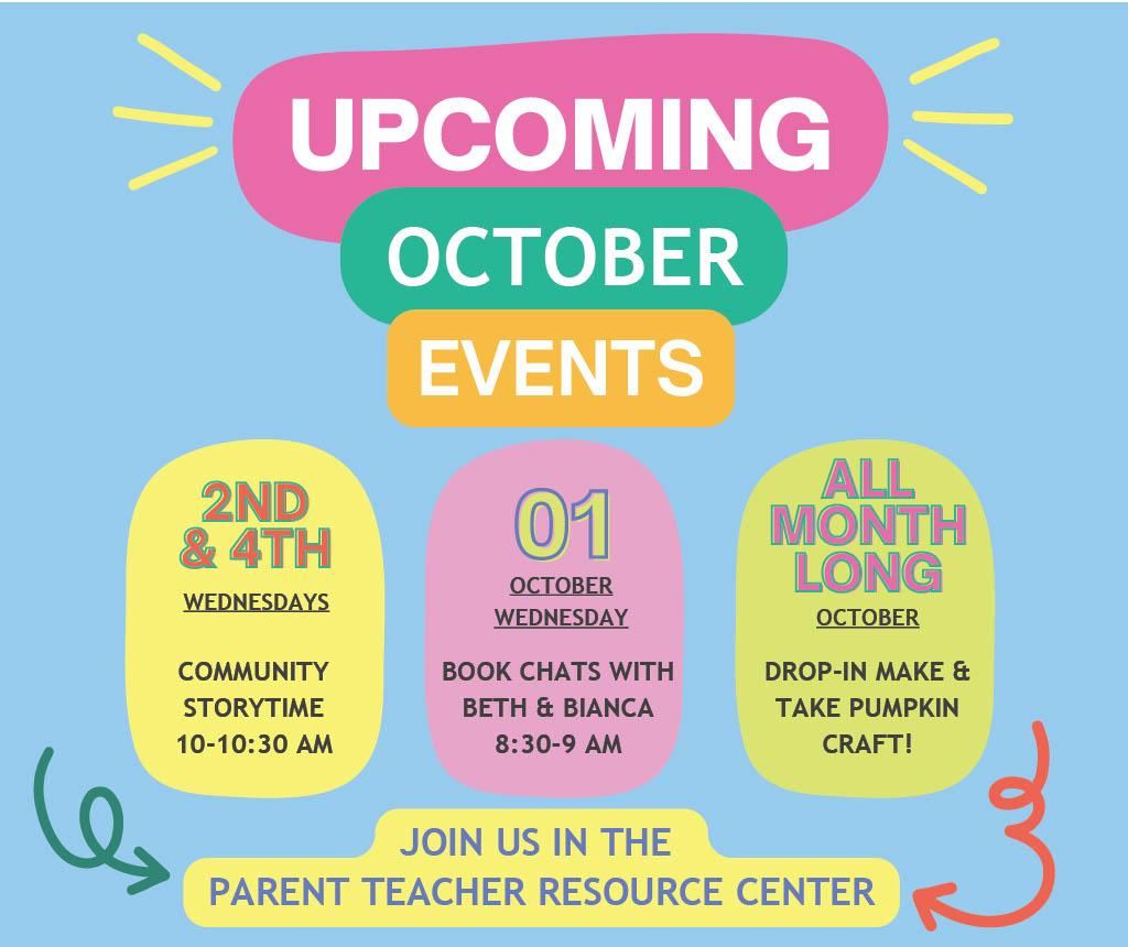 Upcoming October Events 2025