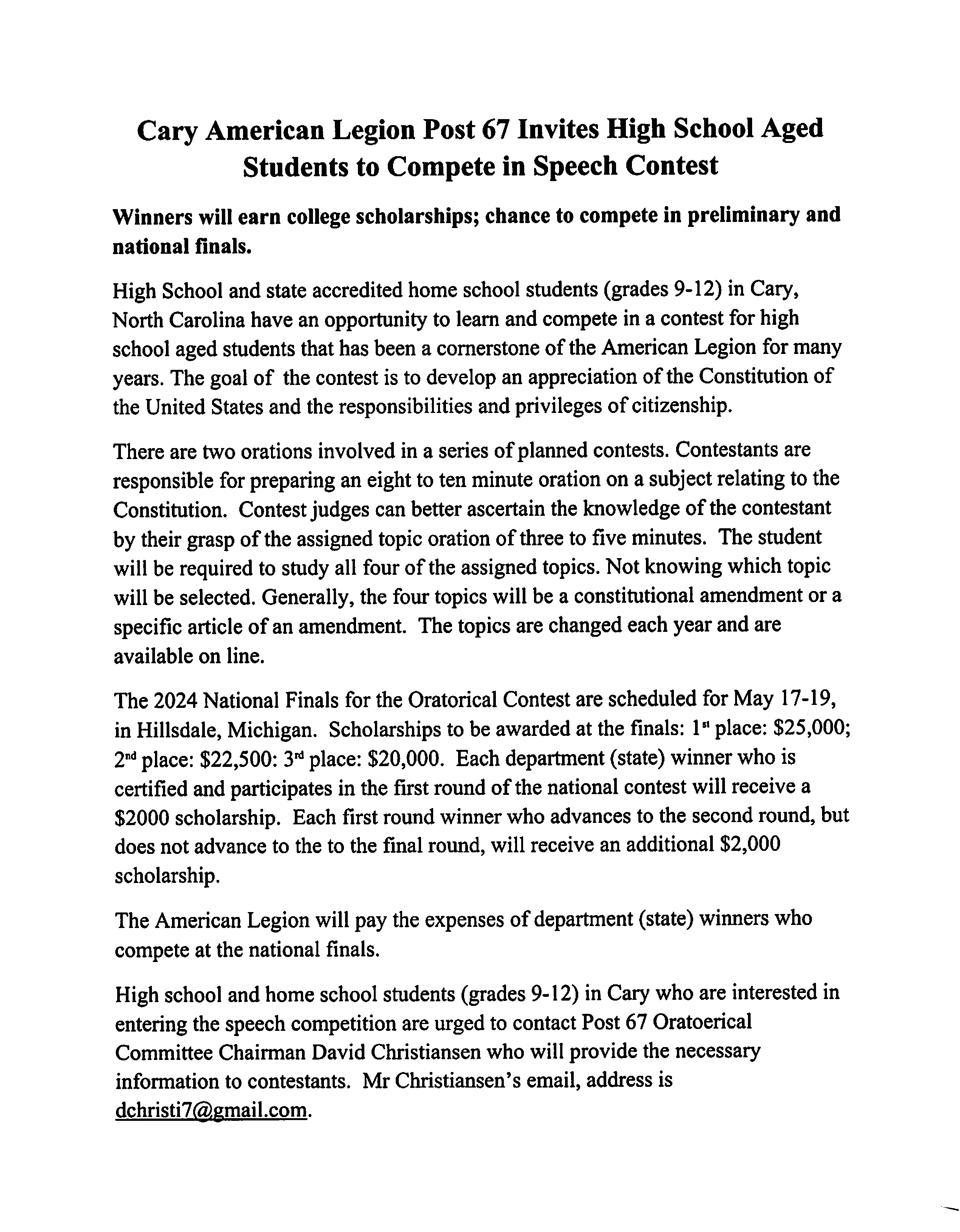 Cary High School Homepage cary-high-school-homepage