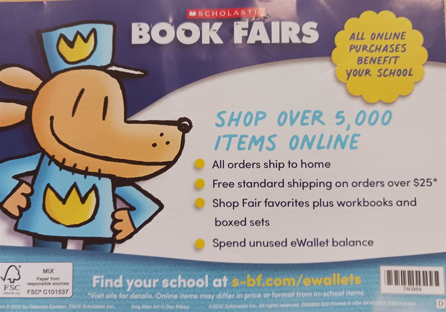 Book Fair info