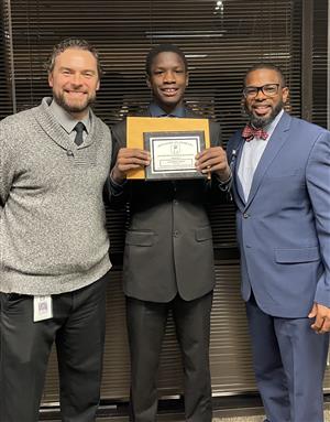 Mr. Cox, Ceddrick, and Mr. Williams