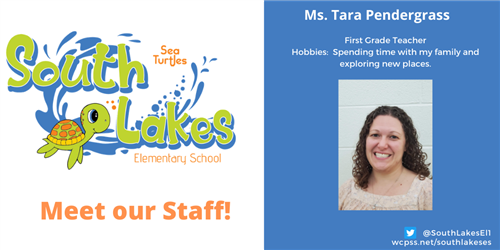 Ms. tara Pendergrass First Grade Teacher 
