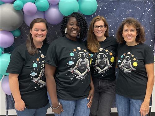 Photo of four first grade teachers