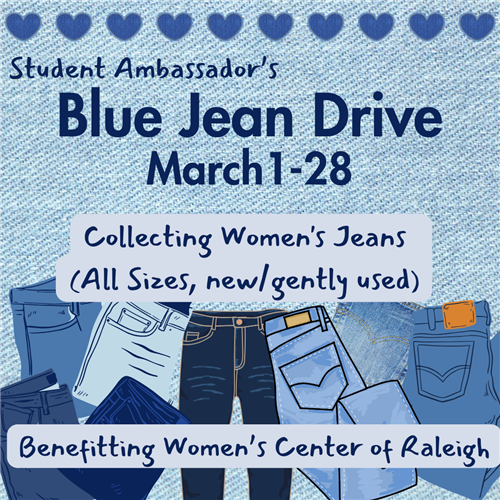 March 1-28 Blue Jean Drive