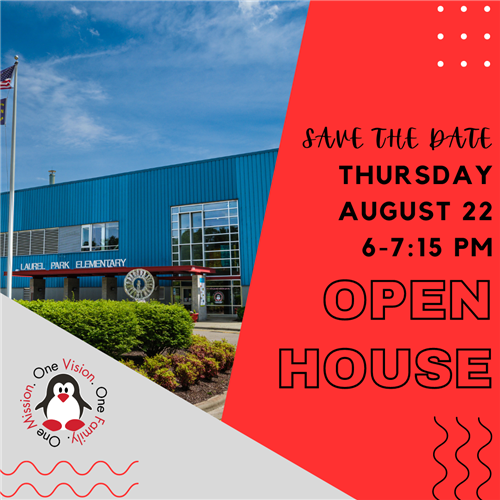 Open House on August 22 at 6 PM