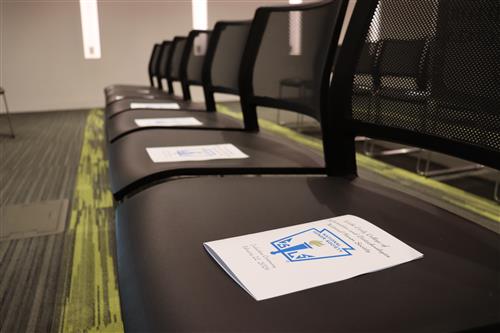 Chairs with programs 