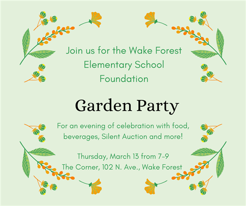 Garden Party invitation