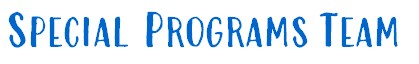 Specials Program Team