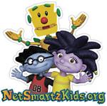 Net Smart Kidz org with 2 colorful children and their robot 