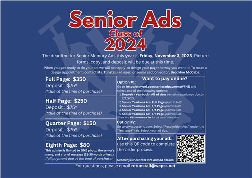 Senior Advertisements