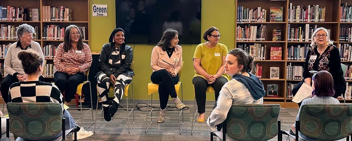 Women in STEM panelists