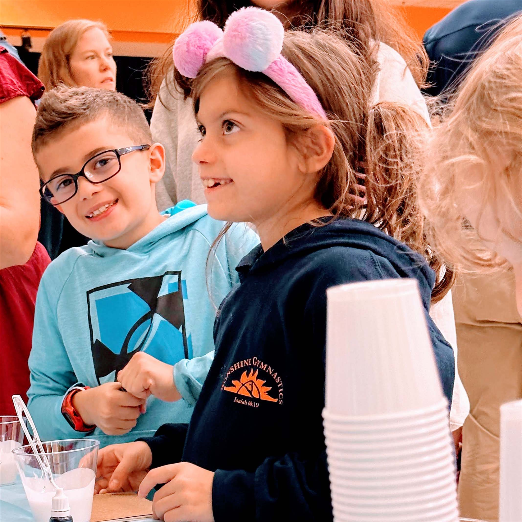  Students at Steam Night