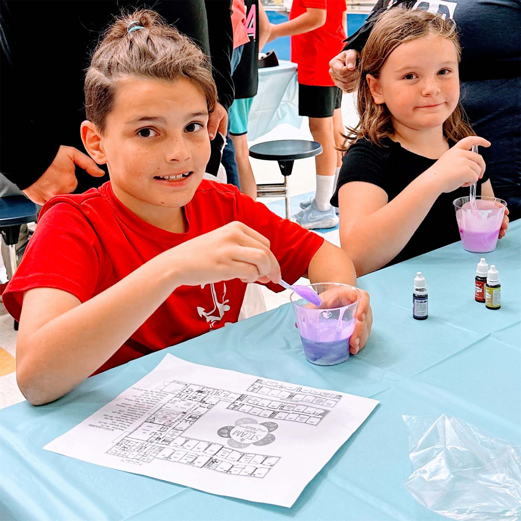  Students at STEAM Night