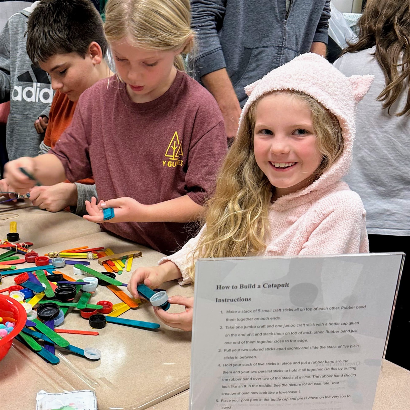  Students at STEAM Night