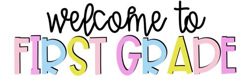 First Grade Webpage