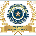  2025 top school of excellence badge