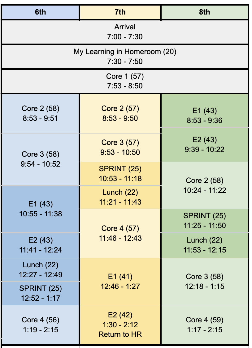 Lower School Student Agenda (2023-2024) — Z-Path