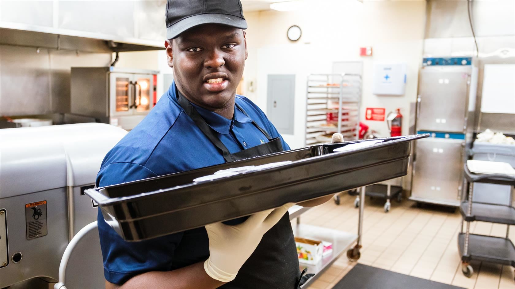 omar adam in the kitchen