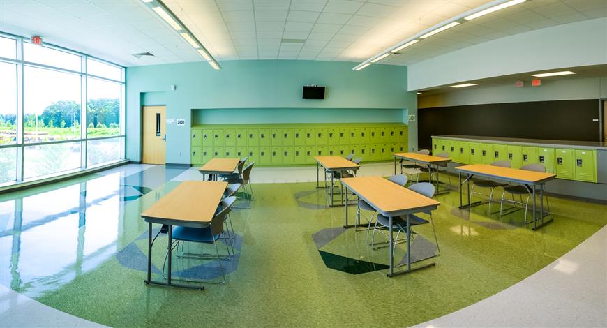 Pod at Rolesville High School 