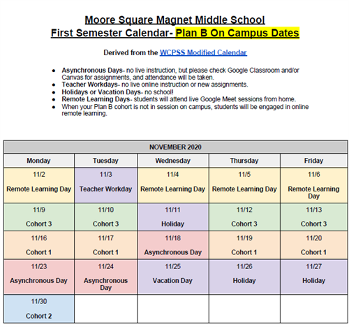 Calendar And Bell Schedule Instructional Calendar 2021 22 wcpss calendar modified