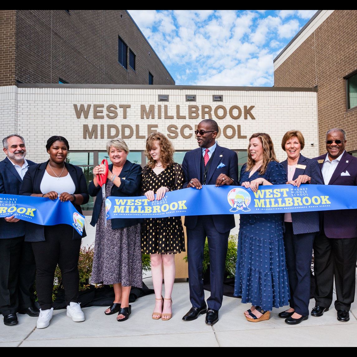  Dr. Taylor at Ribbon Cutting