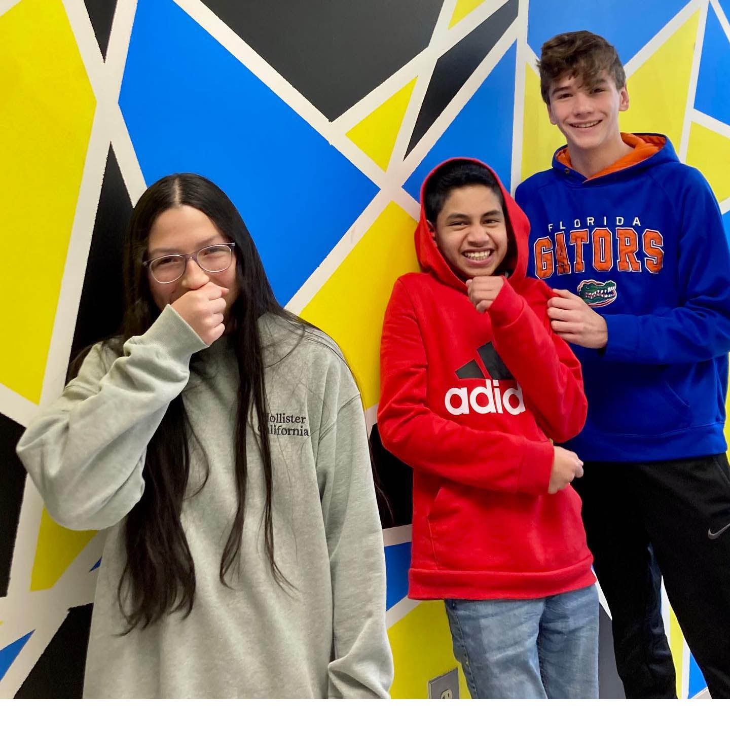  North Garner Middle students