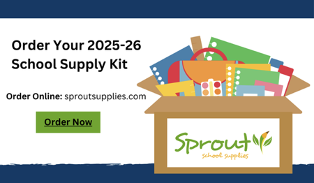  Sprout School Supplies
