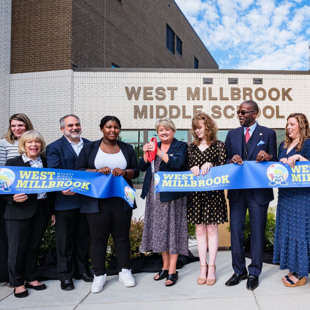  Ribbon cutting photo