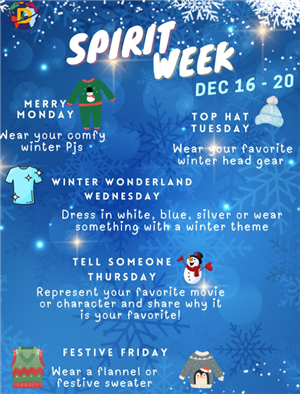 Winter Spirit Week