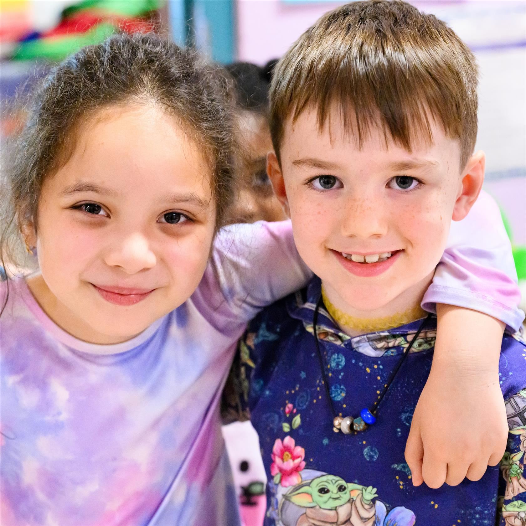  students smiling