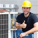 Picture of HVAC technician 